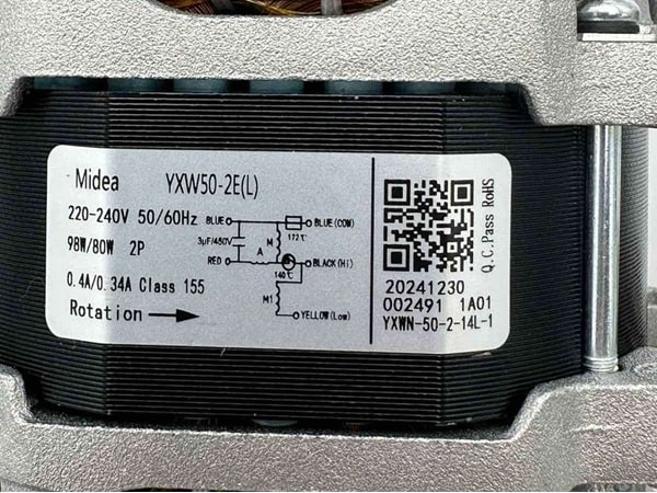 Циркуляційний насос YXW50-2E(L) 98W/80W для посудомийної машини Циркуляційний насос YXW50-2E(L) 98W/80W для посудомийної машини